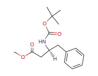 methyl (3S)-3-{[(tert-butoxy)carbonyl]amino}-4-phenylbutanoate