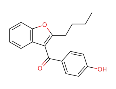 2-n-Butyl-3-(4-hydroxy-benzoyl)-benzofuran