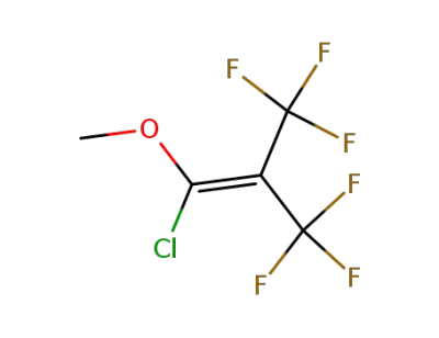 1-chloro-1-methoxy-2-trifluoromethyl-3,3,3-trifluoro-1-propene