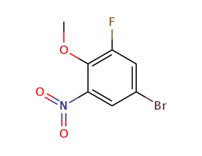 bromo-4 fluoro-2 nitro-6 anisole